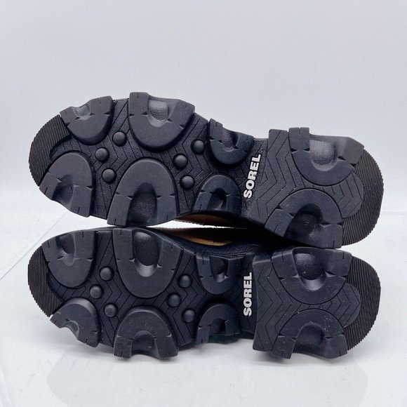 Sorel Brex Waterproof Platform Heel Chelsea Boot Bootie Tawny Buff / Black US 8 - Picture 8 of 11